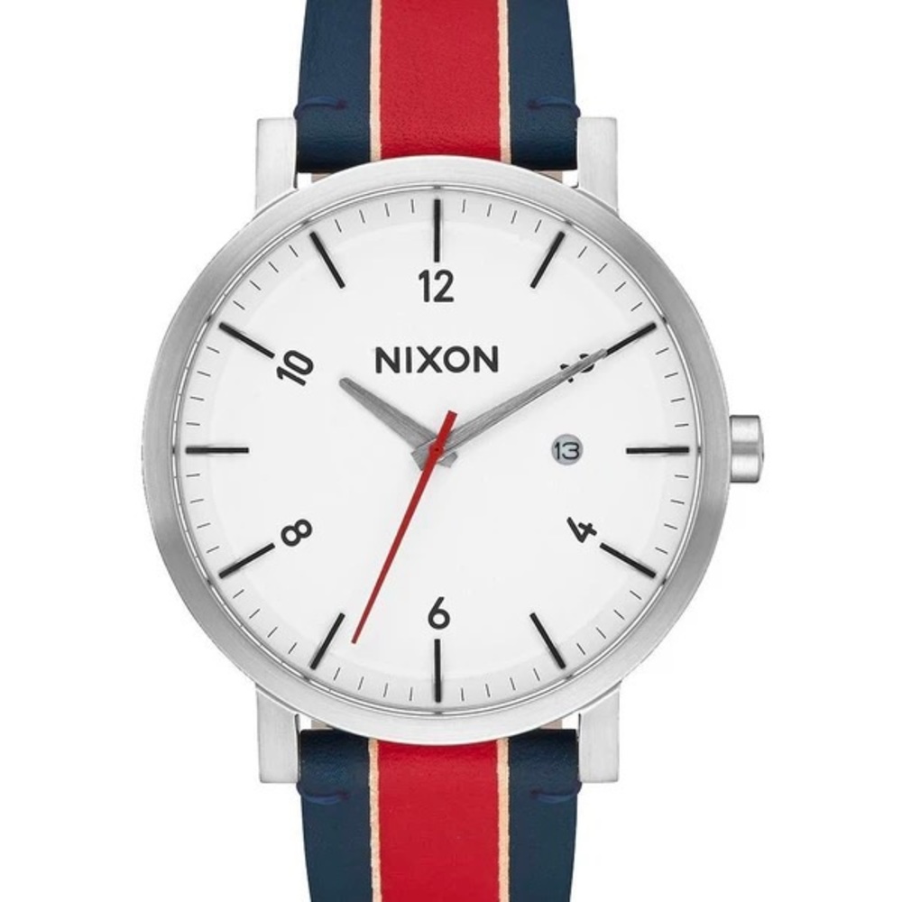 Nixon Rollo Leather watch 42mm